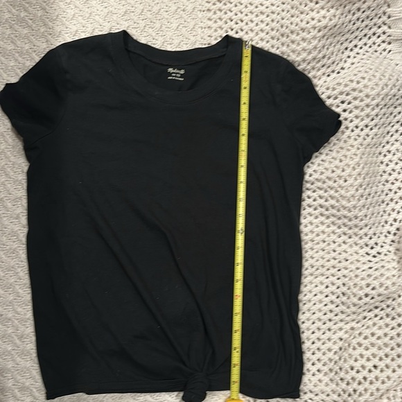 MADEWELL WOMENS XS 100%COTTONClassic Black T-Shirt - Picture 8 of 9